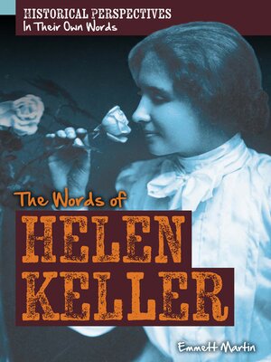 cover image of The Words of Helen Keller